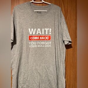 Sarcastic Tee, Unisex New Without Tags